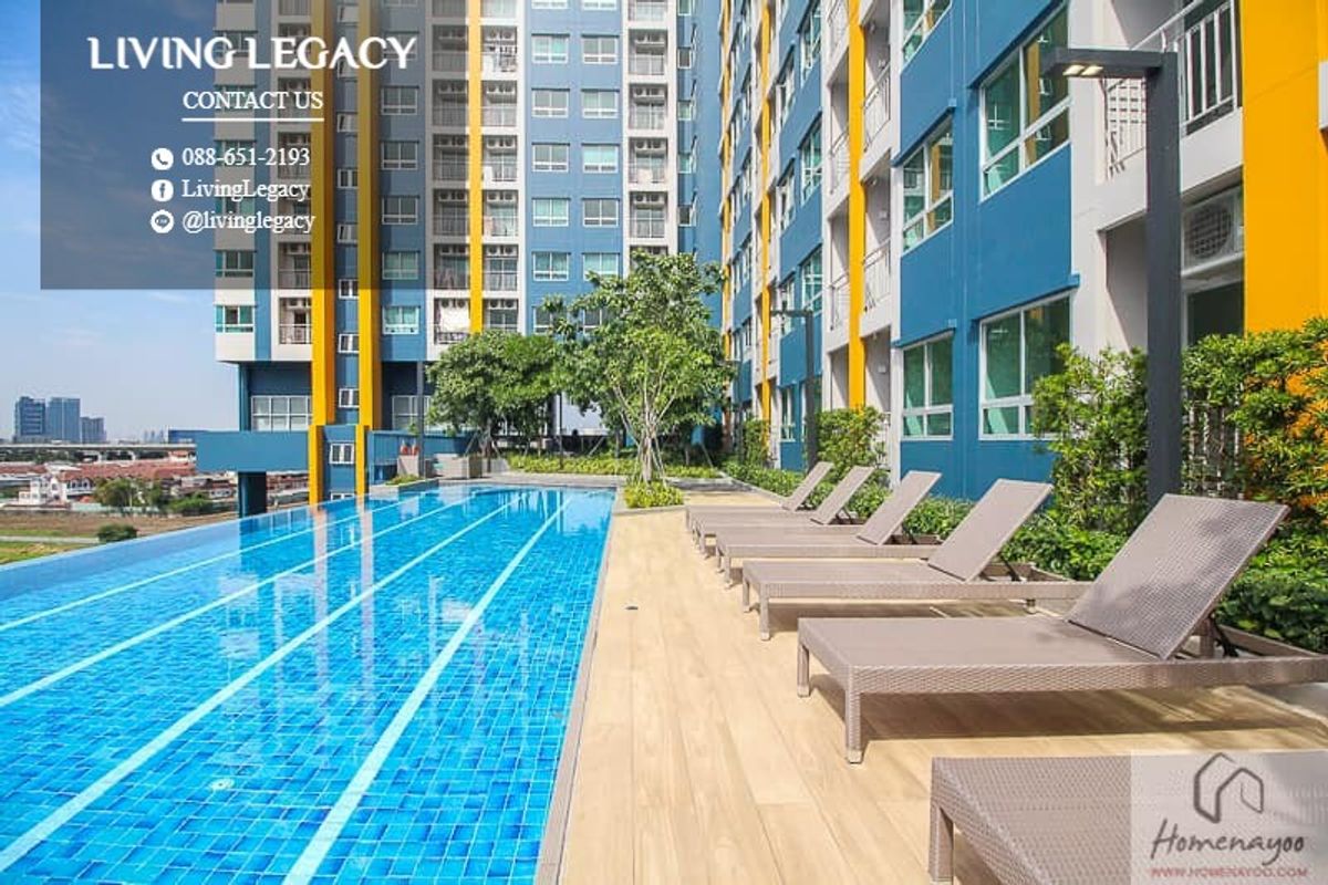Lumpini Ville Phatanakan - Srinakarin Condo, 30 sq.m., 24th Floor