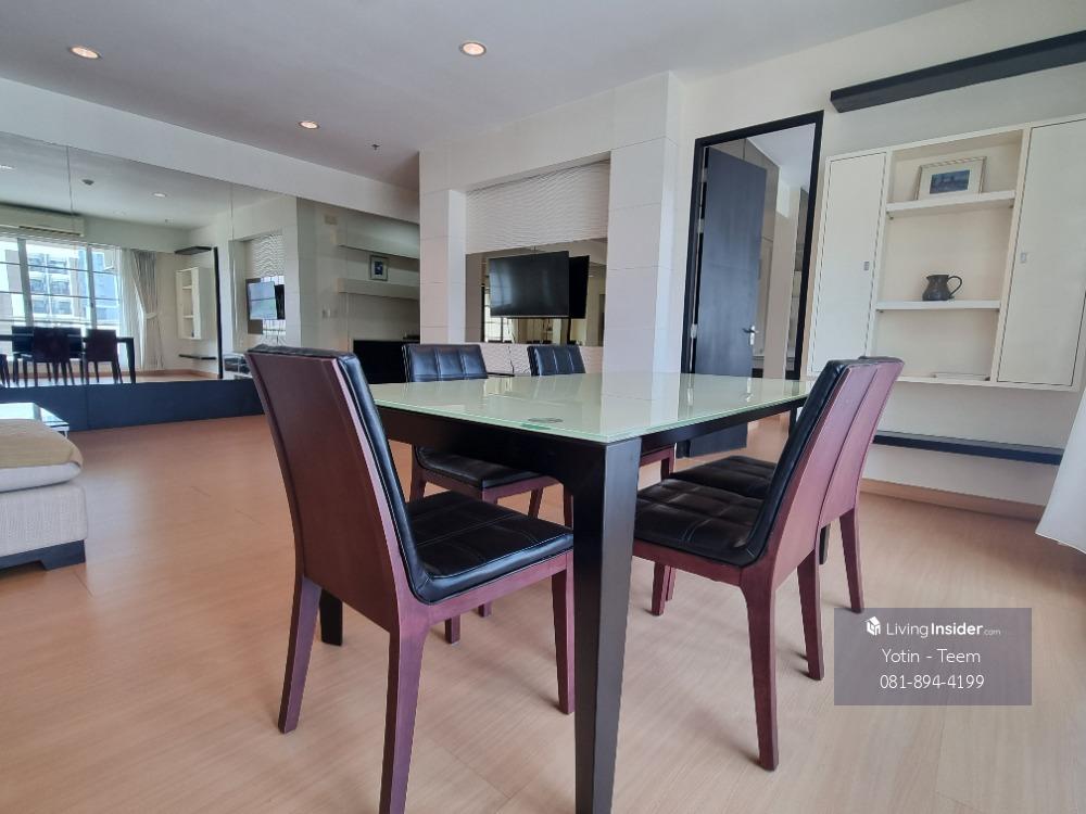 Baan Klang Krung Siam-Pathumwan - Spacious 3-Bedroom Fully Furnished Apartment