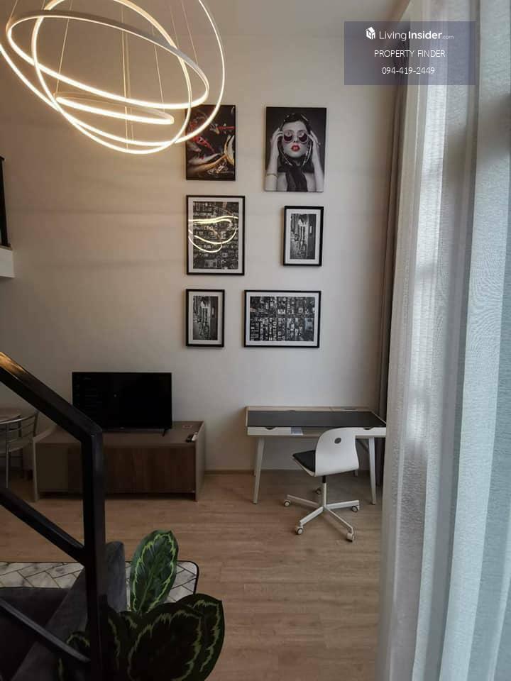 Duplex 1-Bedroom Condo near Ramkhamhaeng, Fully Furnished