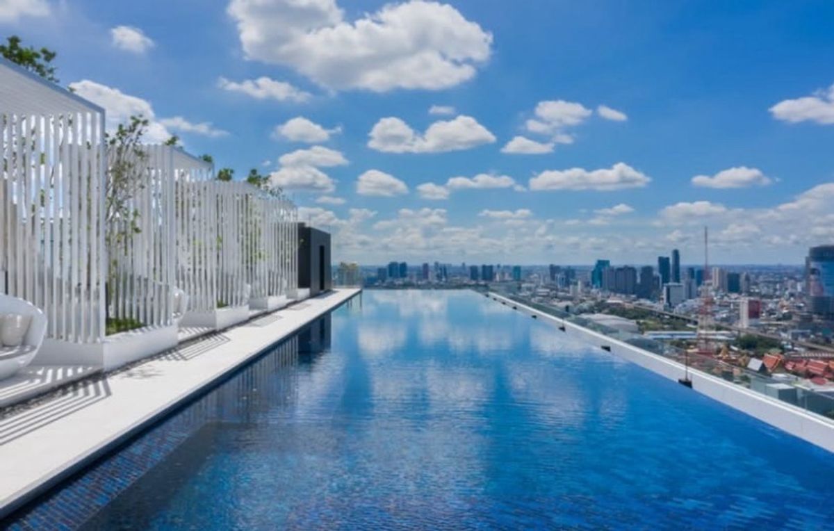 Life Asoke Project-Rama 9 Роскошна 2-кімнатна квартира