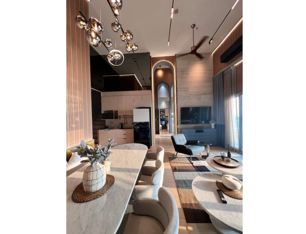 2-Story Duplex Condo at The Symphony Bangpra Sriracha with Sea View