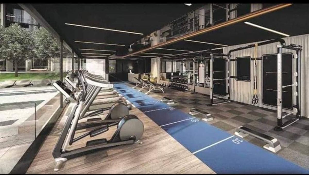 Compact Apartment with Modern Gym Facility