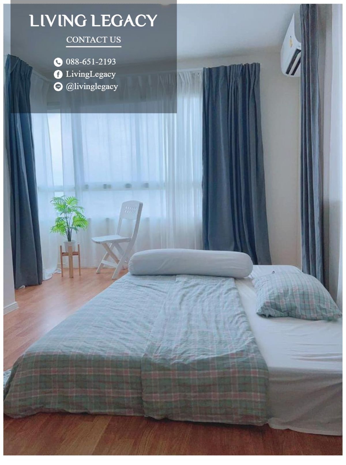 Lumpini Ville Phatanakan - Srinakarin Condo, 30 sq.m., 24th Floor