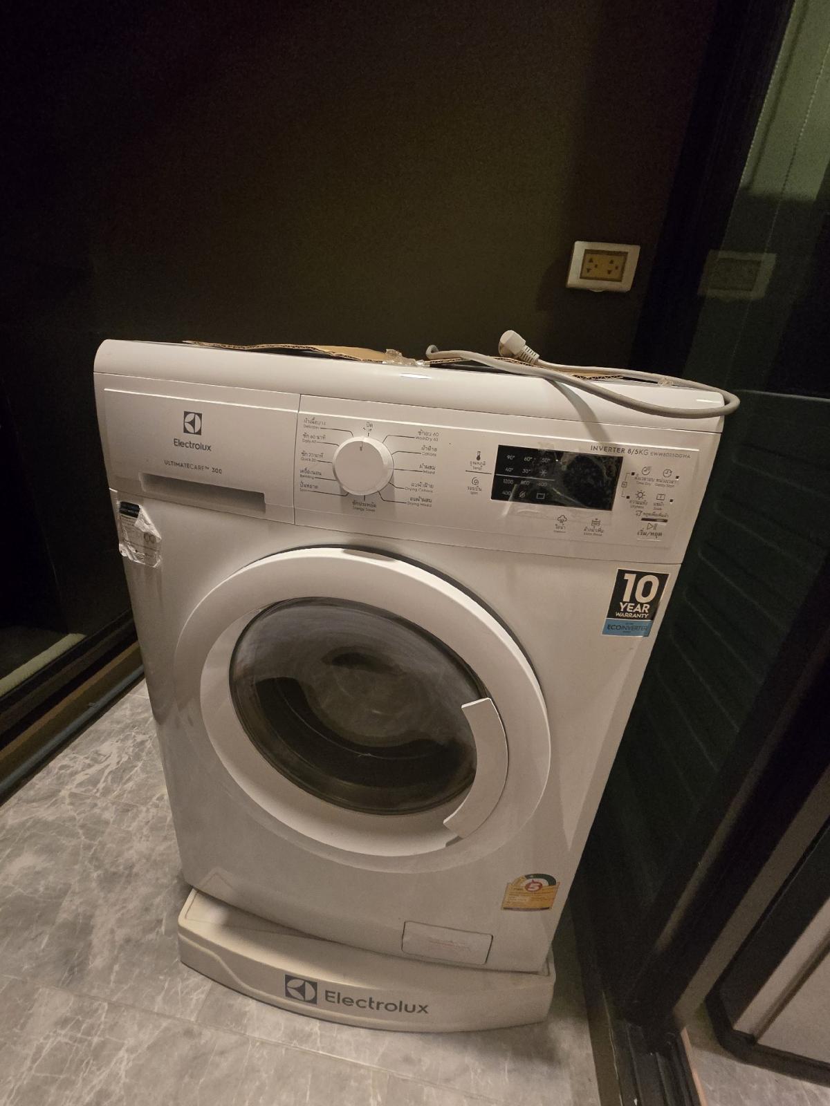 Corner Studio Condo at THE CUBE SOUTH Chaengwattana, Fully Furnished