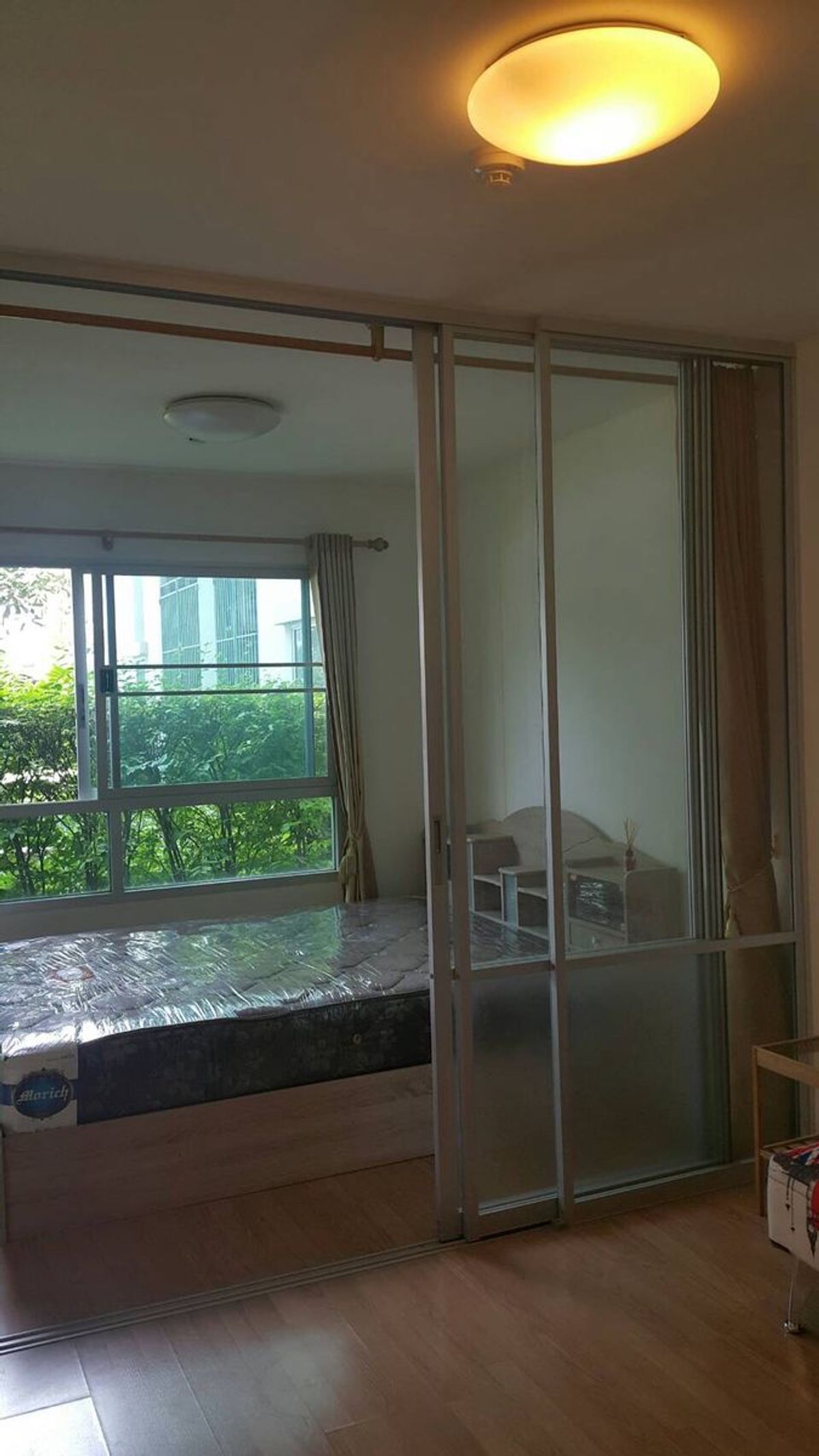 #Rental  rooms, gardens #floors  1 6200 baht #24  sqm Condo LPN Lumpini Onnut-Lat Krabang 1, near Airport Link and Suvarnabhumi Airport