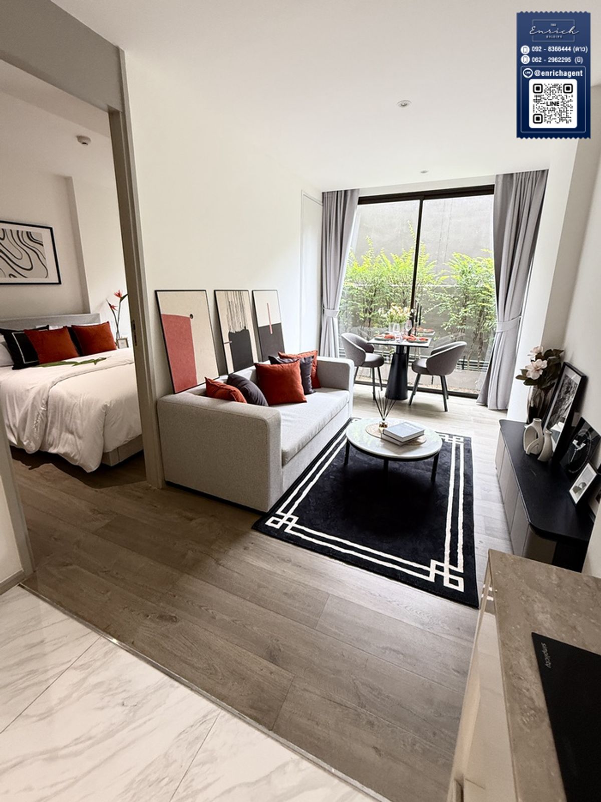 Fynn Asoke Condo - Compact 1-Bedroom Near BTS Asoke