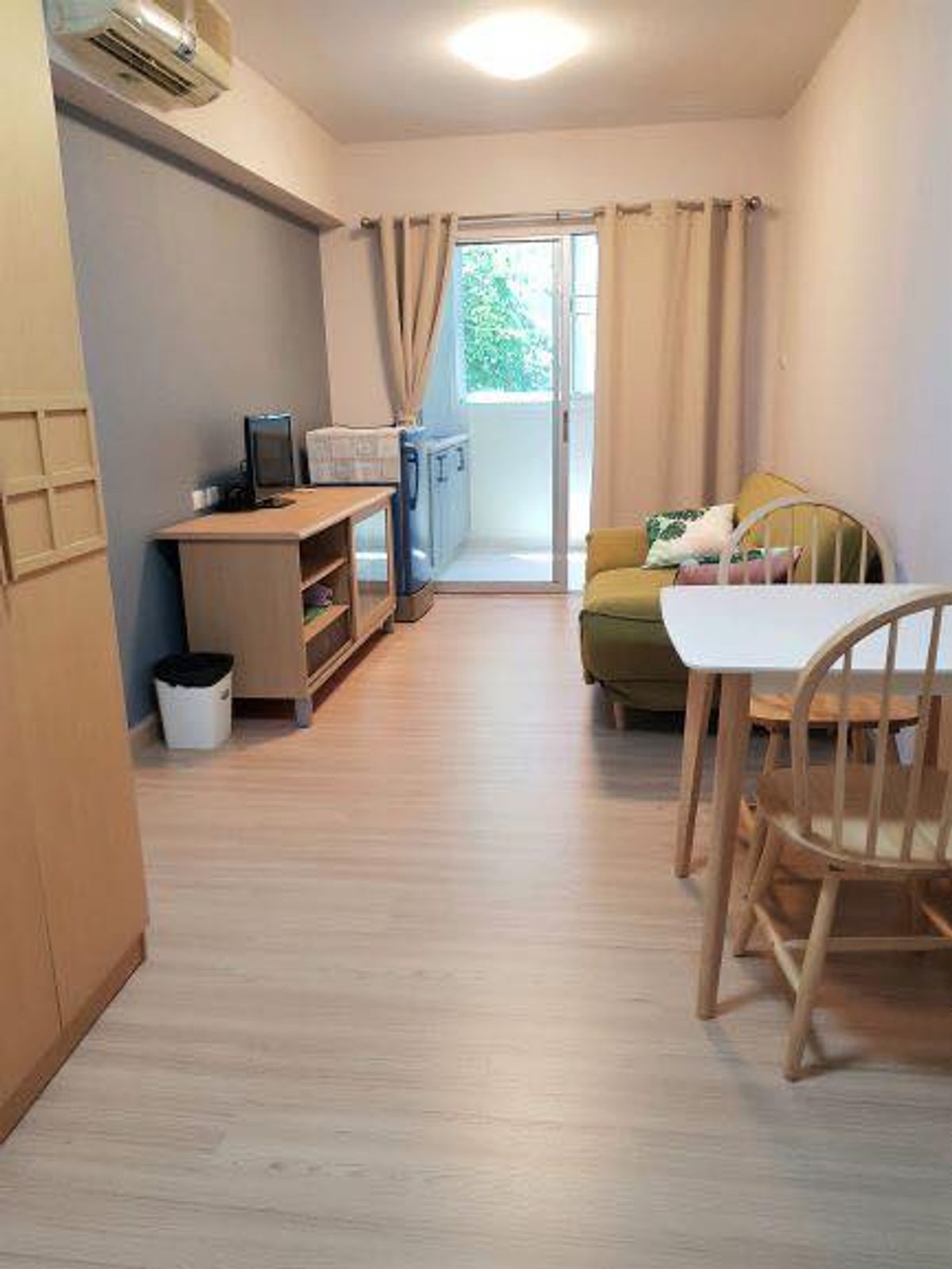 City Home Ratchada 10 - MRT Huai Khwang маңындағы 1 бөлмелі пәтер