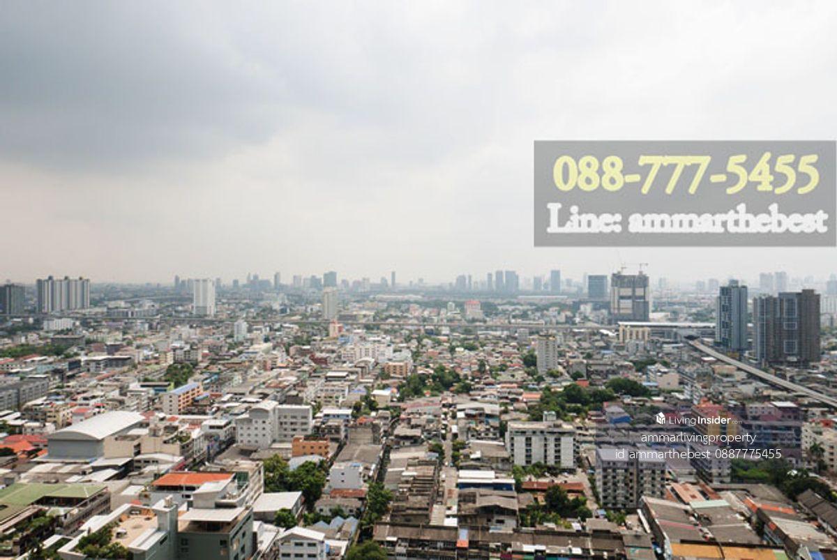 2 Bedroom Corner Unit at The Tree Bang Po Station with Panoramic River View