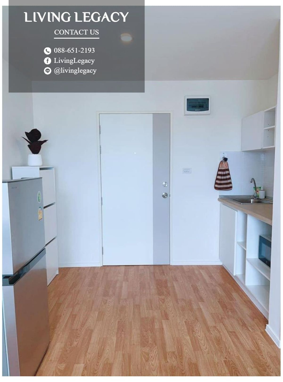Lumpini Ville Phatanakan - Srinakarin Condo, 30 sq.m., 24th Floor