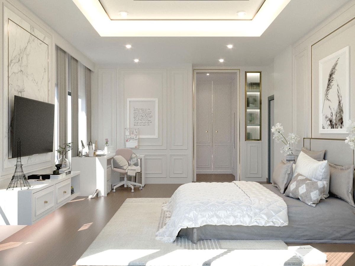 Spacious 4-Bedroom House near Mega Bangna with Luxury Amenities