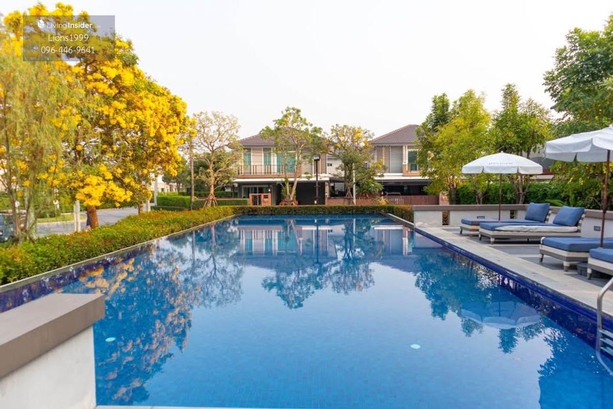 2-Story Corner House in Passorn Prestige Village with 3 Bedrooms