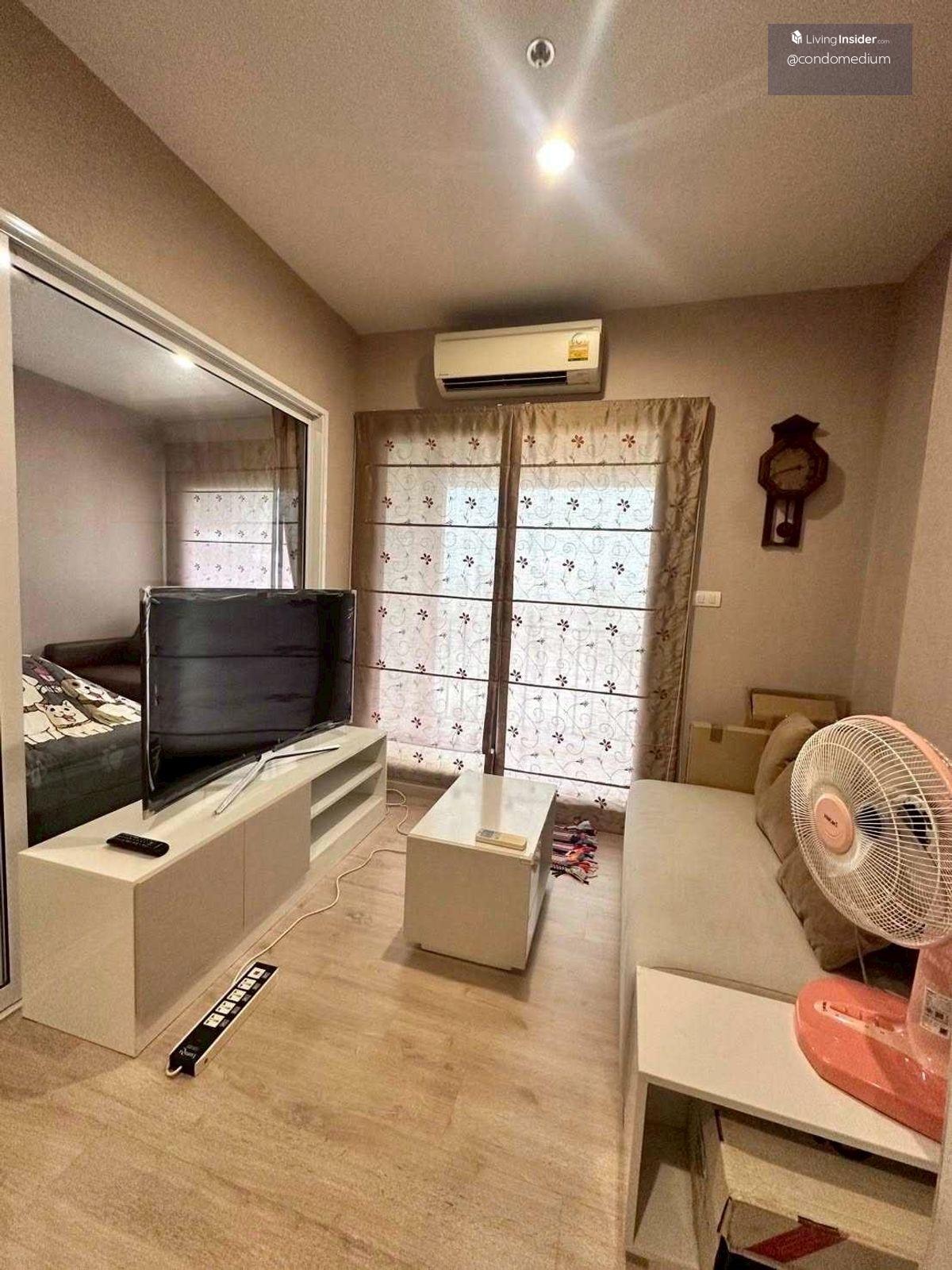 1-Bedroom Condo near MRT Tha Phra, Fully Furnished