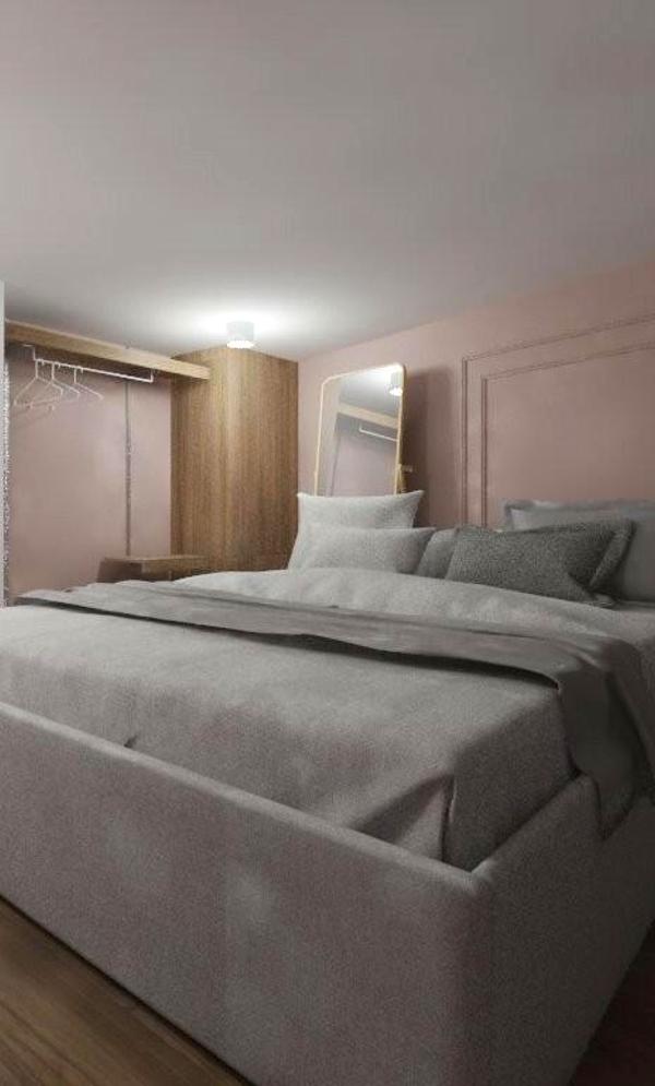 Modern 1-Bedroom Apartment in City Center with Scandinavian Design