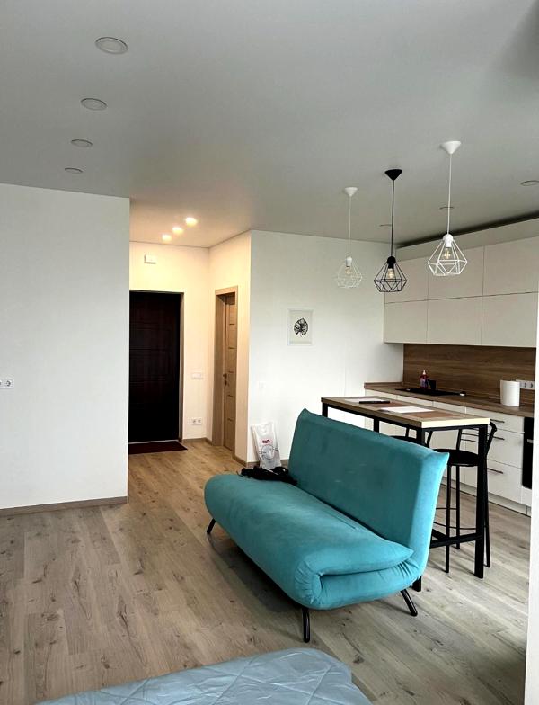 Cozy Studio Apartment near Livoberezhna Metro with Generator