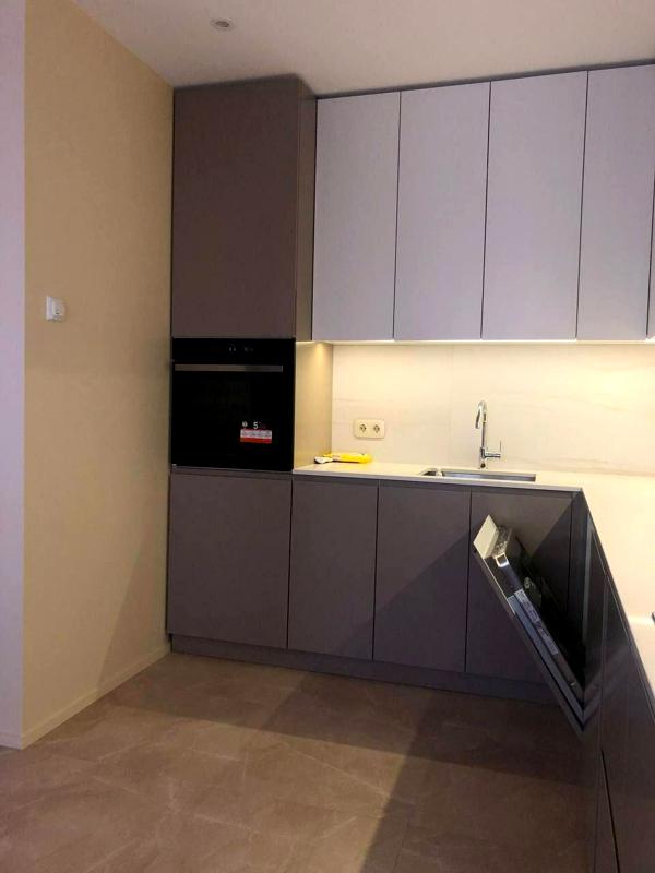 2-Room Apartment with Studio Kitchen, Two Balconies, Wardrobe