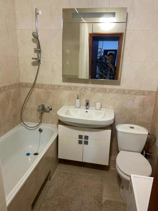 Spacious 1-bedroom apartment near River Mall with view and workplace