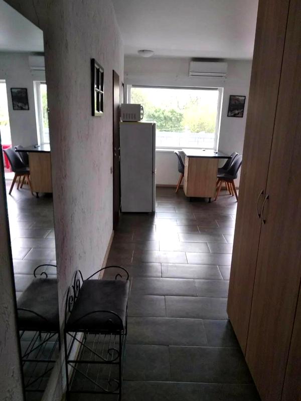 1-Room Studio Apartment in Center with Balcony