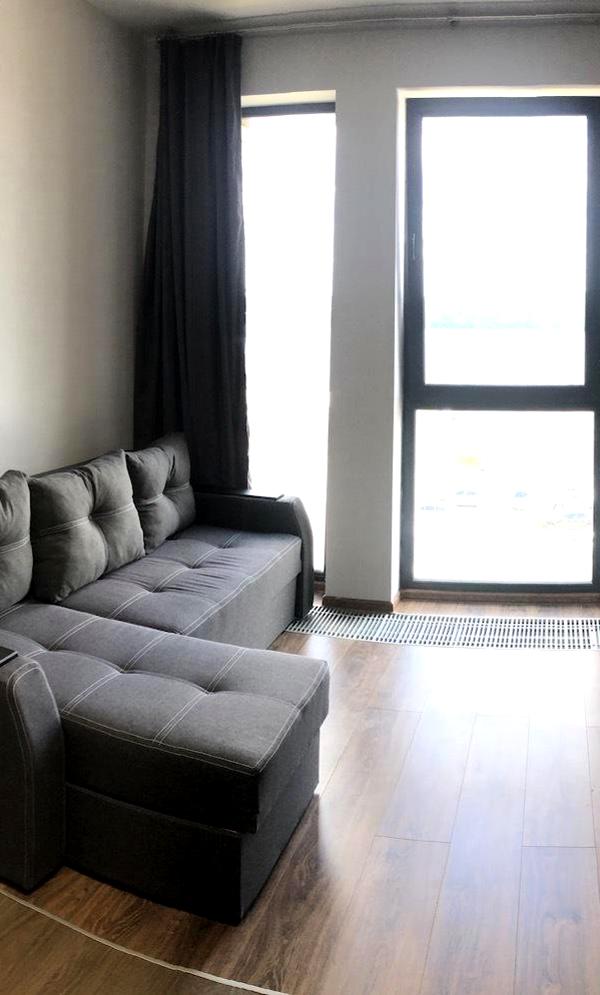 2-Room Apartment in Rybalsky Complex with River View and Amenities