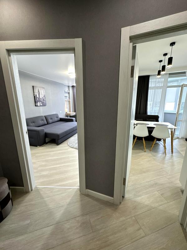 Modern 1-bedroom apartment with designer interior and smart features
