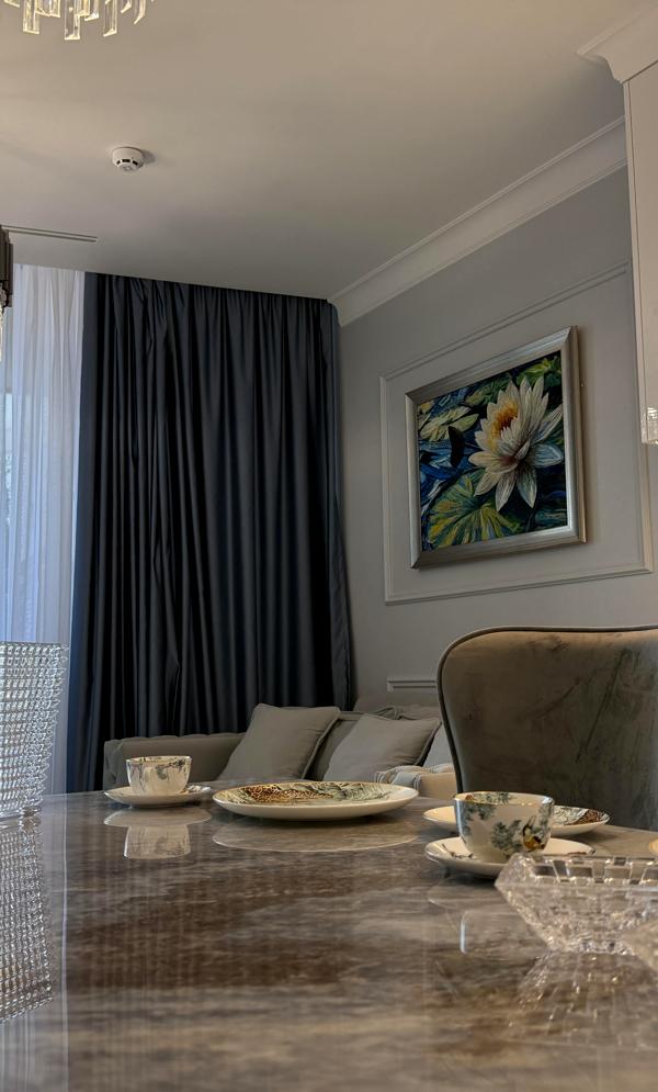 Exclusive 2-bedroom apartment in Taryan Towers, Kyiv city center