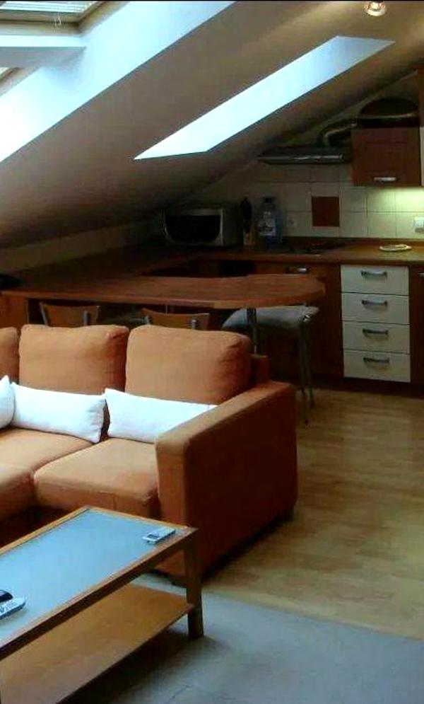 2-Room Attic Apartment near Maidan Nezalezhnosti