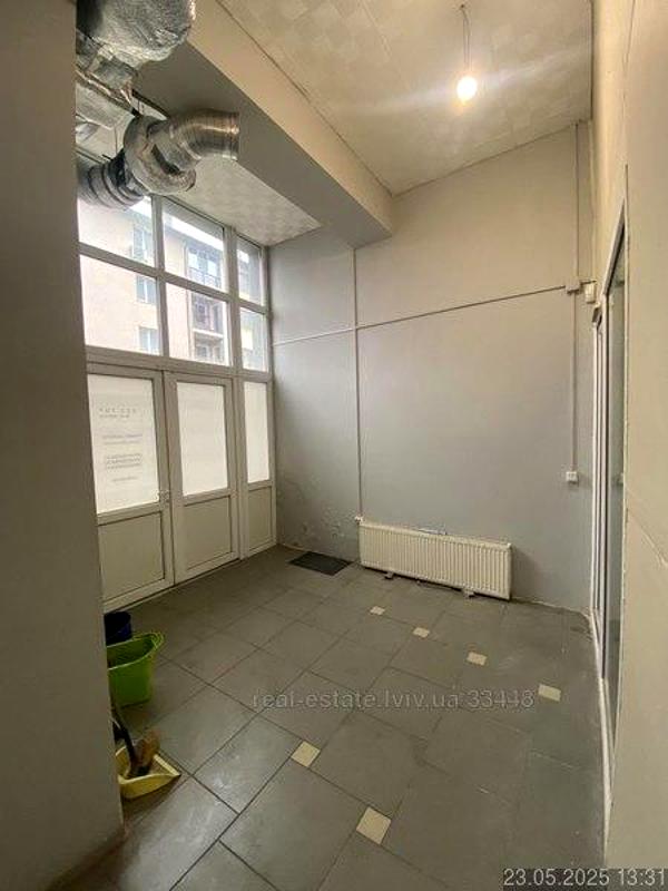 First-floor commercial space with multiple amenities