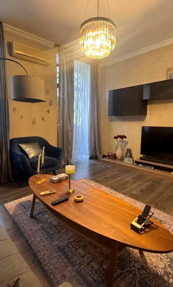3-Room Apartment in Odessa Center with Modern Renovation