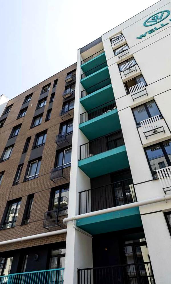 2-Room Apartment in Well Home Residential Complex, Quiet Area, Modern Design