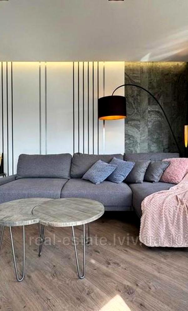 Modern Apartment with Designer Interior and Marble Bathroom