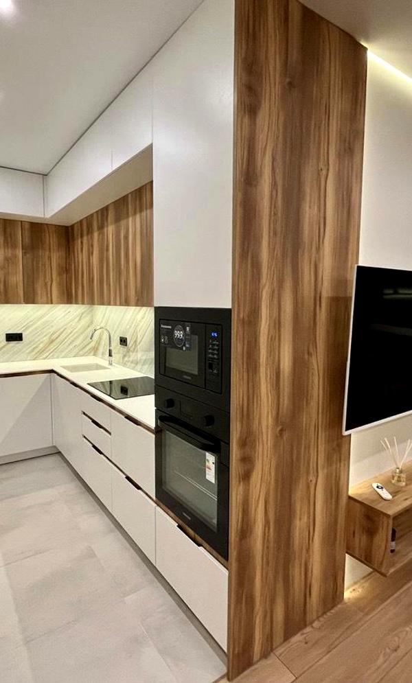 Designer Apartment in Slavutich Complex - Fully Furnished