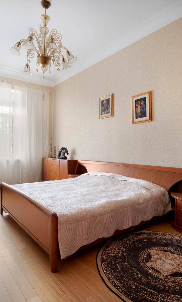 Spacious 2-Bedroom Apartment in Kyiv City Center with Terrace