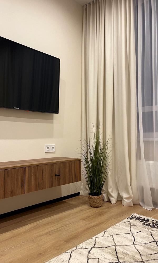 1-Bedroom Apartment in Respublika Complex, 42 m2, Modern Design