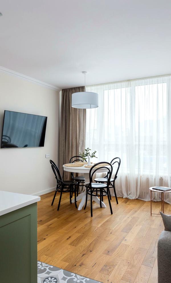 Spacious One-Bedroom Apartment with Designer Renovation in Elite Residential Complex