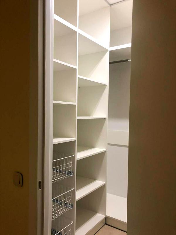 2-Room Apartment with Studio Kitchen, Two Balconies, Wardrobe