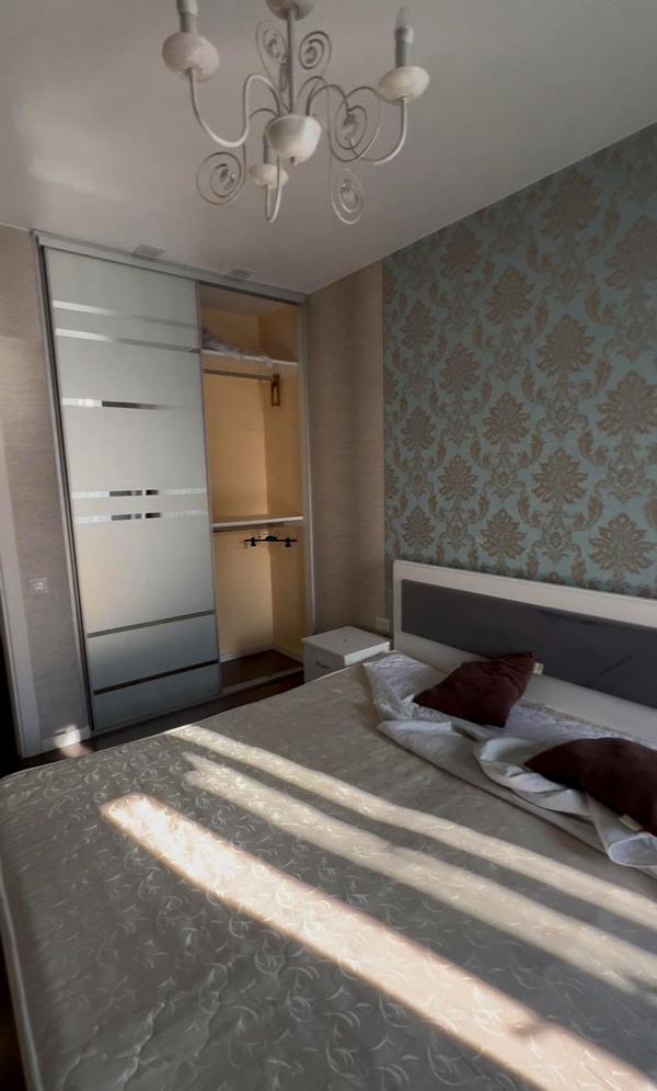 1-bedroom apartment with kitchen studio, good view, internet, enclosed loggia