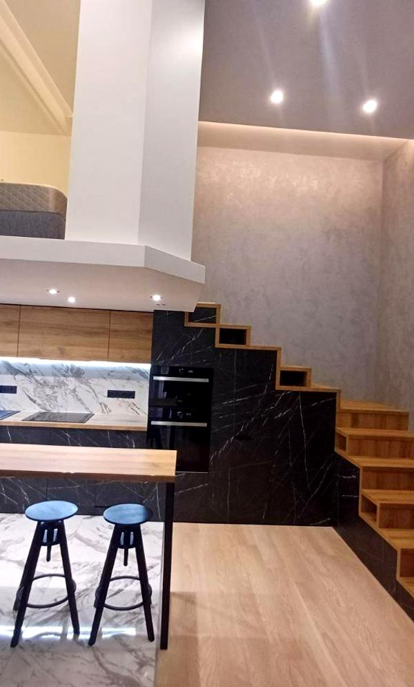 Modern Scandinavian-Style 1-Bedroom Apartment in Lviv Historic Center
