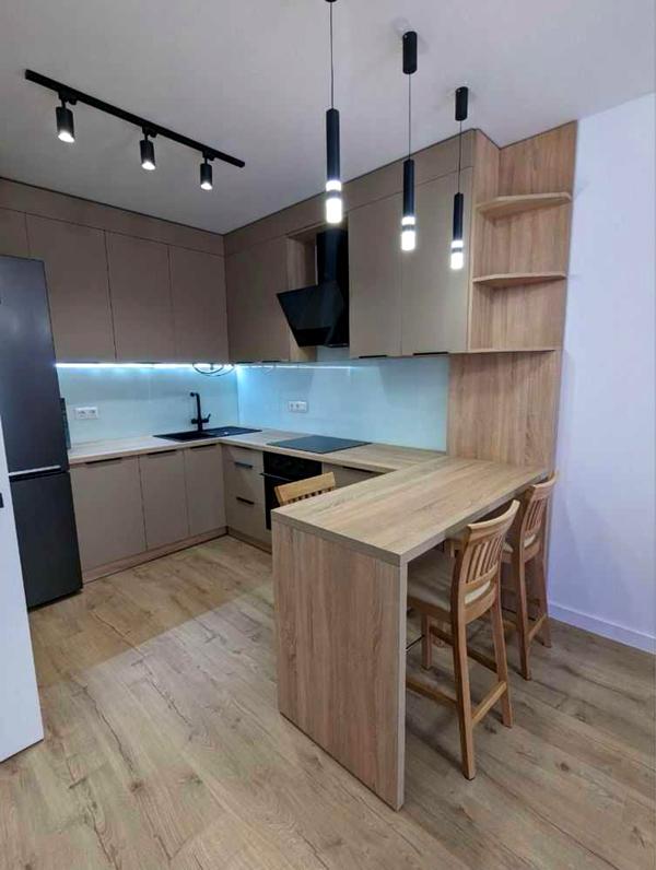1-Bedroom Apartment with Kitchen Studio in Frankivskyi District