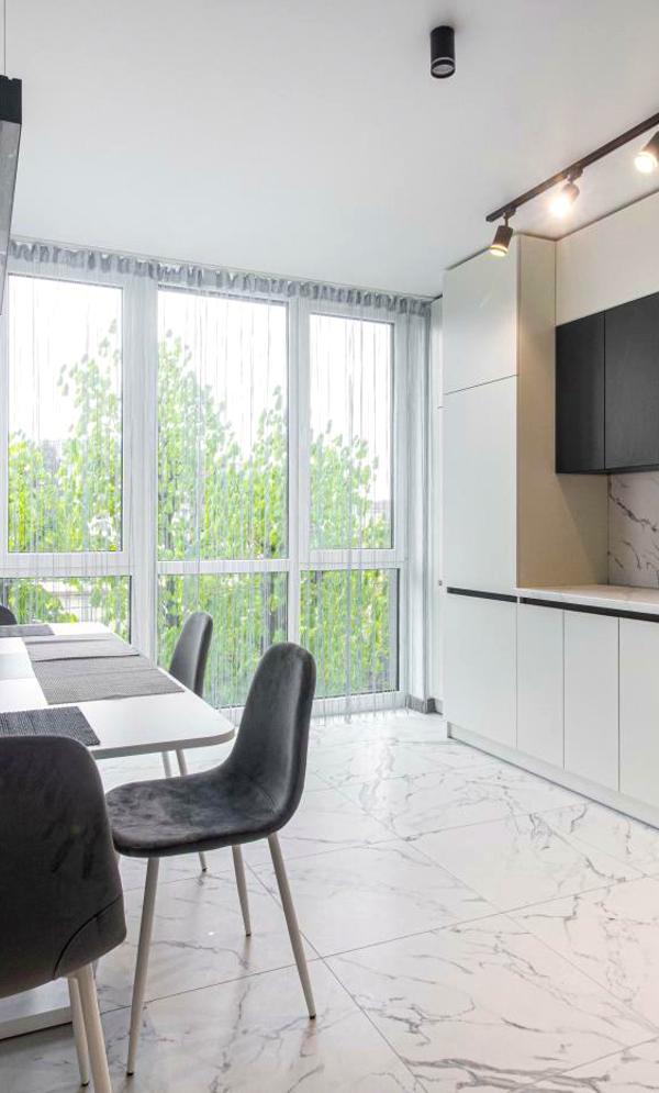 Two-bedroom apartment in Lviv with designer renovation and floor heating