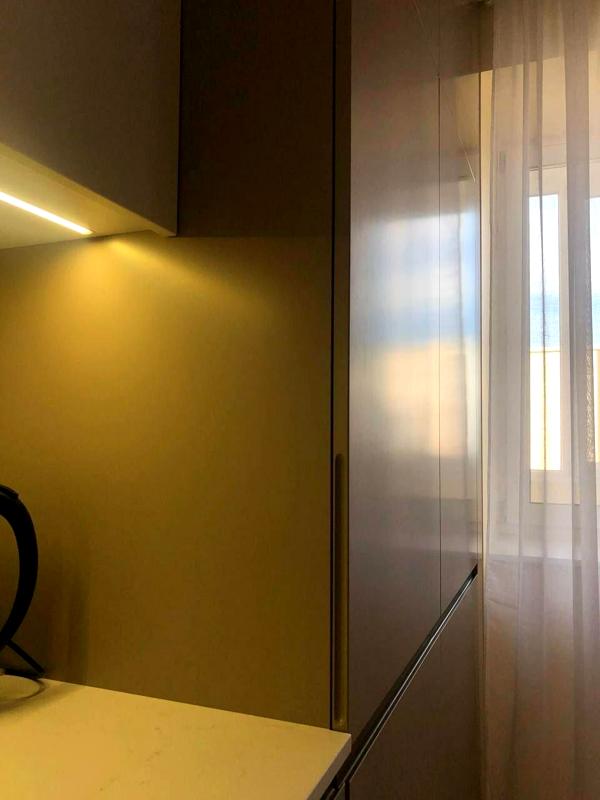 2-Room Apartment with Studio Kitchen, Two Balconies, Wardrobe