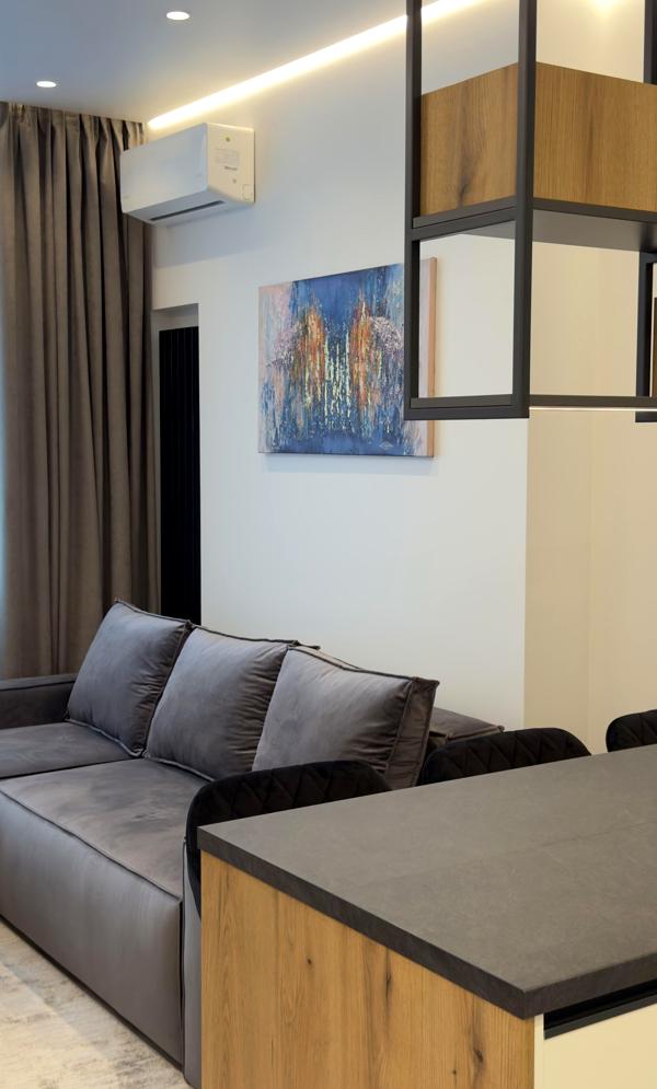 Modern 1-bedroom apartment in Manhattan City complex, Kyiv