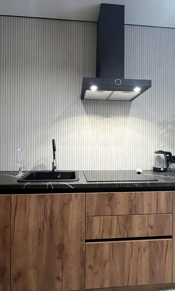 Modern 1-bedroom apartment with stylish design and full amenities