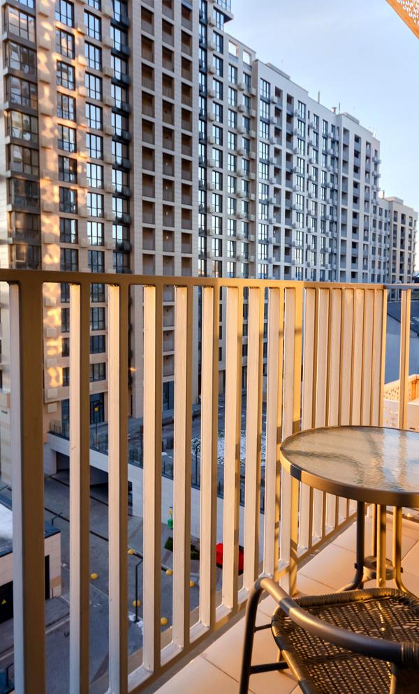 Modern 1-Bedroom Studio Apartment in Kyiv City Center