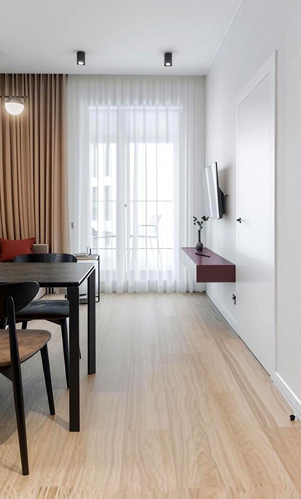 2-Bedroom Designer Apartment in City Center with Terrace