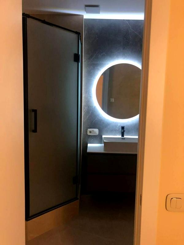 2-Room Apartment with Studio Kitchen, Two Balconies, Wardrobe