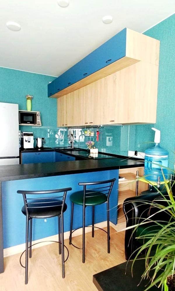 Compact, warm, cozy apartment with two separate bedrooms and panoramic balcony