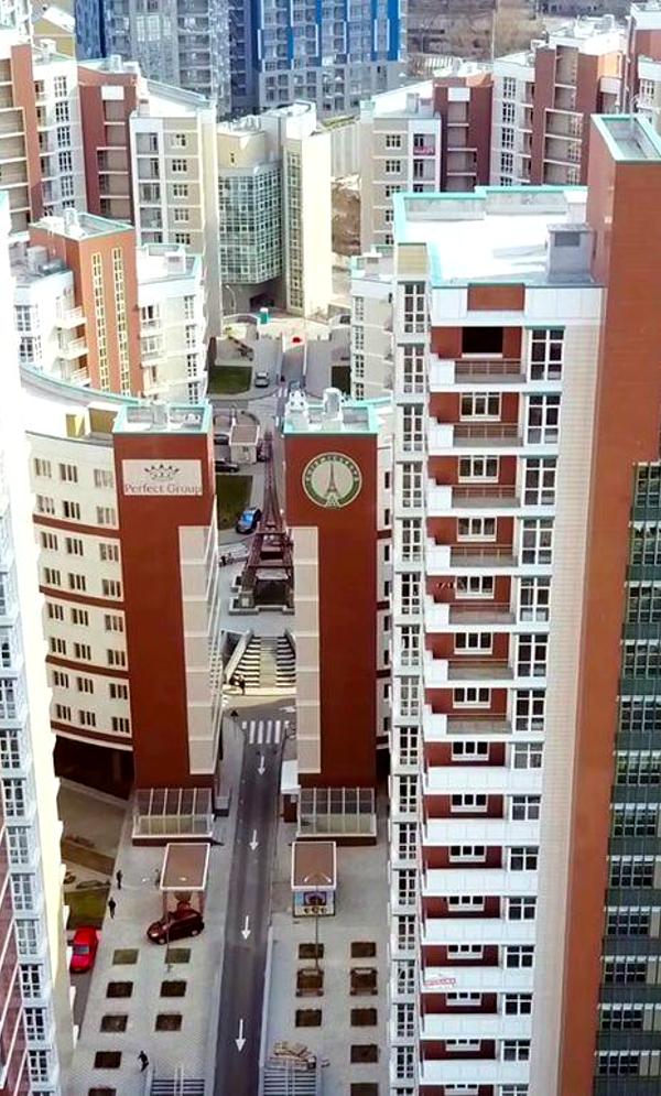 3-комнатная квартира в комплексе French Quarter 1 рядом с метро Лыбедская