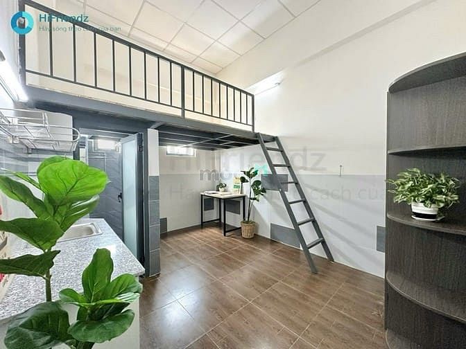 Modern Loft-Style Room in Q9 with Secure Access and Multiple Amenities
