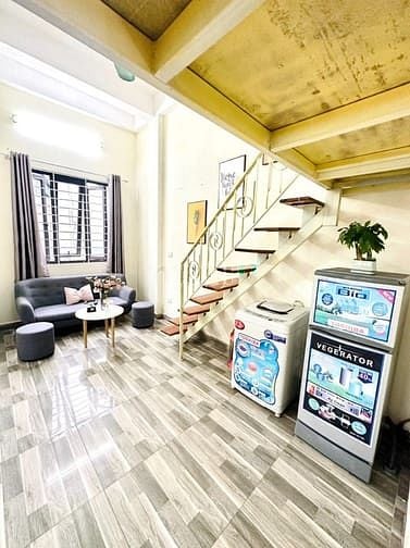 Fully Furnished Room with Window near Ecogreen, Nguyen Xien Road