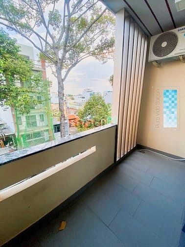 Modern Studio with Balcony and City Views