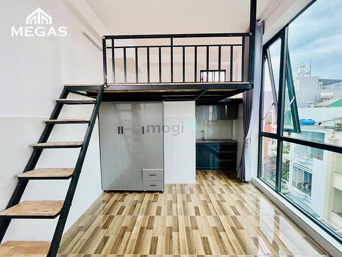 Modern Loft Studio with Mezzanine in Binh Thanh